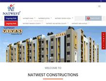 Tablet Screenshot of natwestconstructions.com